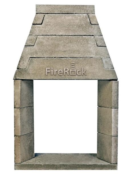 Firerock See Thru Fireplace Kit - SPECIAL