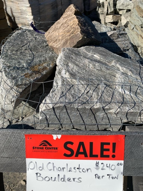 Old Charleston Boulders - $240/ton
